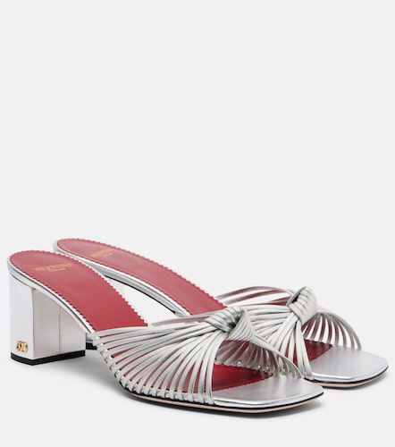 Annet metallic leather sandals - Valentino Garavani - Modalova