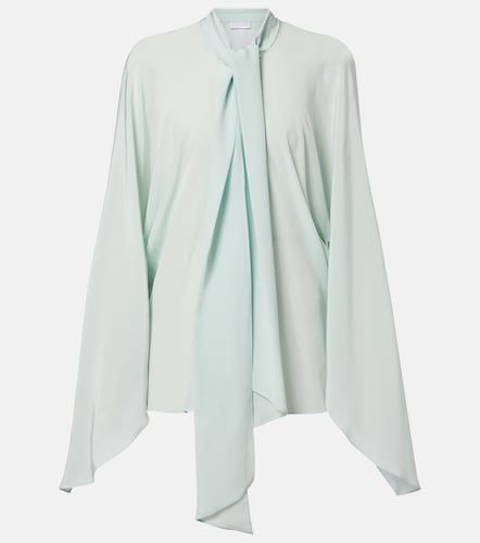 Blusa de seda con lazada - Stella McCartney - Modalova