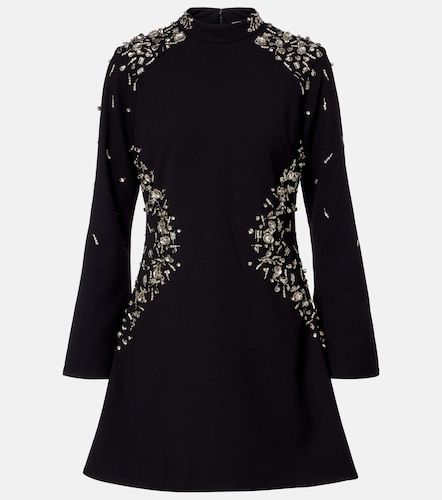 Carla embellished crepe minidress - Simkhai - Modalova
