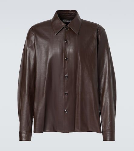 Welding leather overshirt - Our Legacy - Modalova