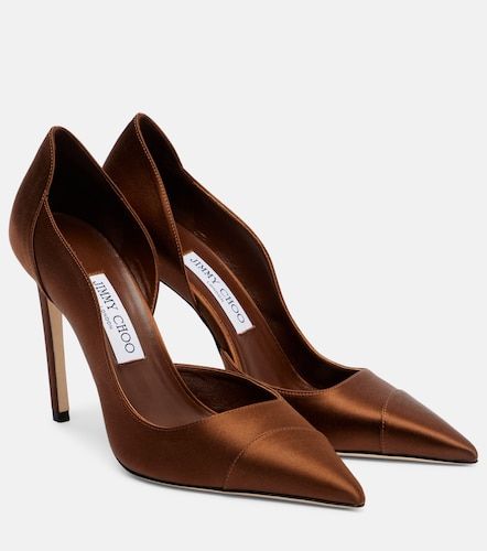 Jimmy Choo Brigitte satin pumps - Jimmy Choo - Modalova