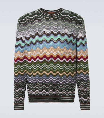 Pullover Zig Zag aus einem Baumwollgemisch - Missoni - Modalova