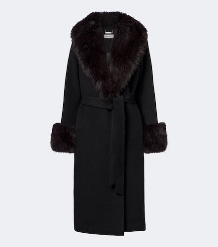 Kinsley wool-blend wrap coat - Simkhai - Modalova