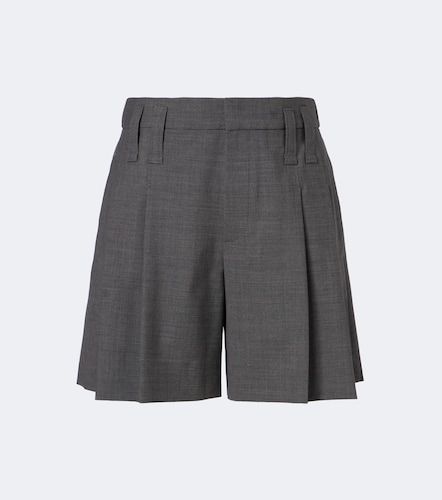 Wool-blend shorts - Brunello Cucinelli - Modalova