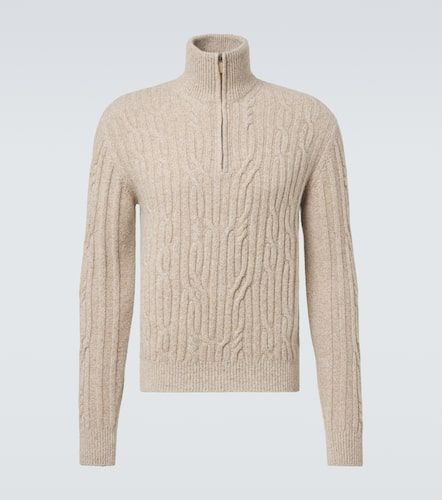 Pullover in lana e cashmere a trecce - Zegna - Modalova
