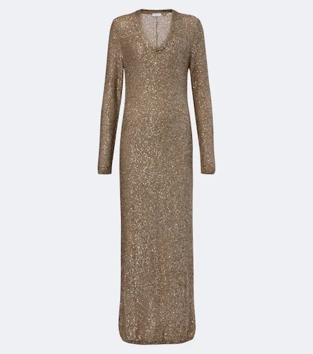 Sequined maxi dress - Brunello Cucinelli - Modalova