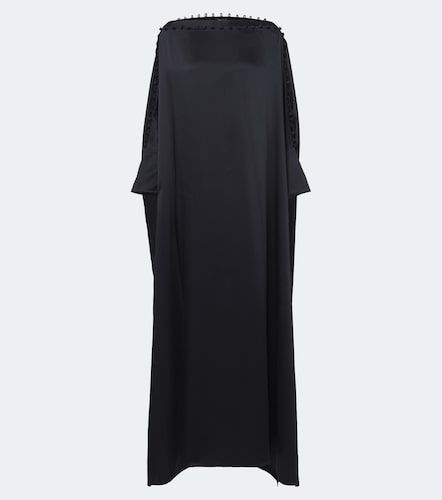 Caftano Mila in raso off-shoulder - Taller Marmo - Modalova