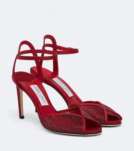 Sacora crystal-embellished sandals - Jimmy Choo - Modalova