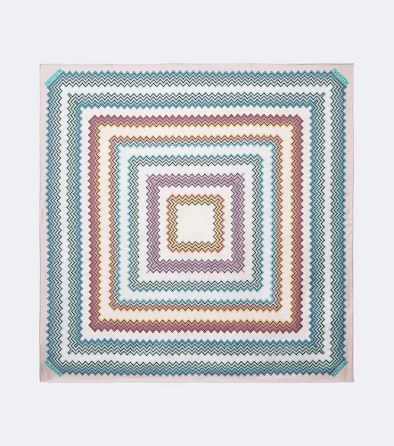 Missoni Zigzag silk twill scarf - Missoni - Modalova