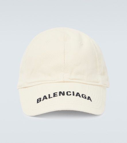Gorra de algodón con logo bordado - Balenciaga - Modalova