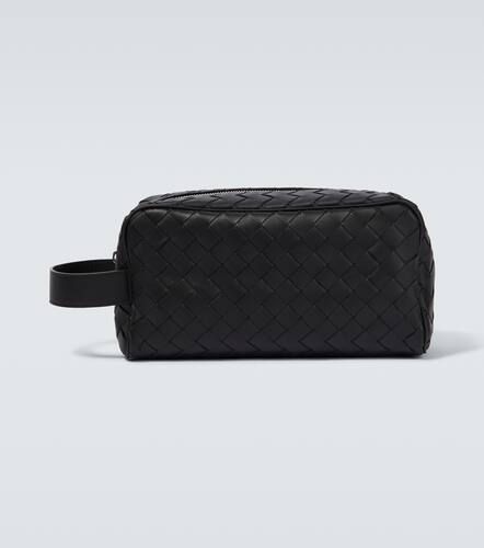 Intrecciato leather wash bag - Bottega Veneta - Modalova