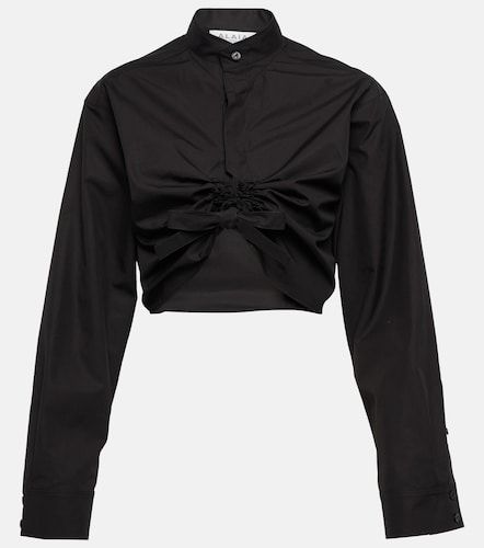 Alaïa Camisa de algodón cropped - Alaia - Modalova