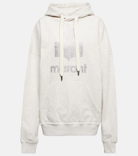 Mansel logo cotton-blend hoodie - Marant Etoile - Modalova