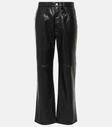 Frame Le Jane leather-blend pants - Frame - Modalova