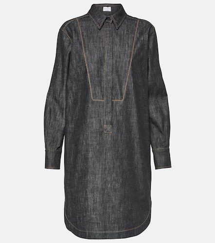 Hemdblusenkleid aus Denim - Brunello Cucinelli - Modalova