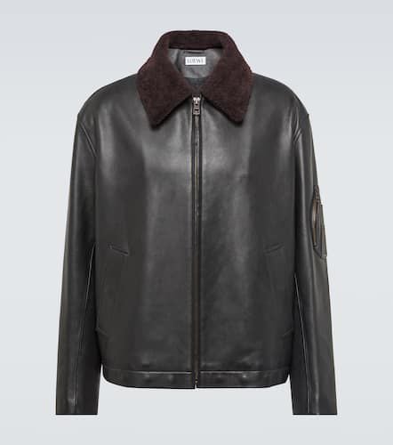 Loewe Chaqueta bomber de piel - Loewe - Modalova