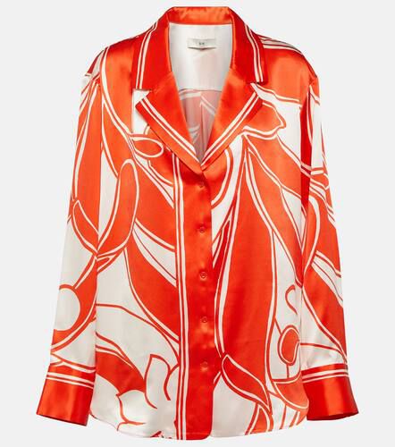 SIR Ramona printed silk satin shirt - SIR - Modalova