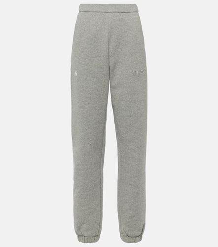 Penny cotton jersey sweatpants - The Attico - Modalova