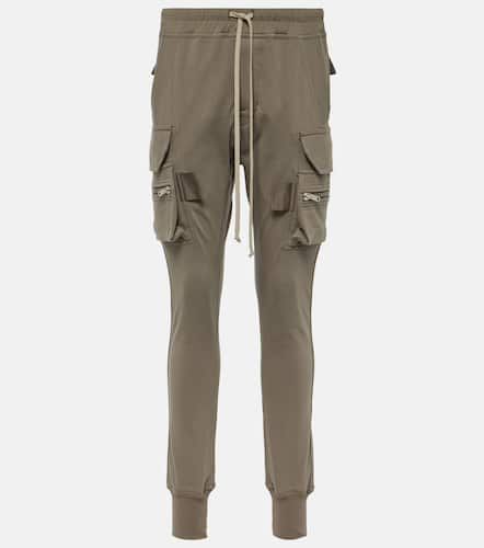 High-rise cotton skinny cargo pants - Rick Owens - Modalova