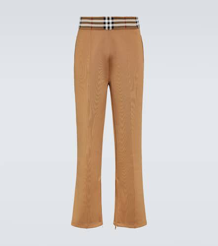 Check straight pants - Burberry - Modalova