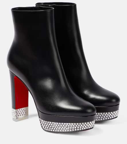 Cassandribooty leather ankle boots - Christian Louboutin - Modalova