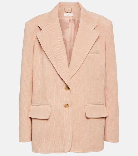 ChloÃ© Single-breasted cotton corduroy blazer - Chloe - Modalova