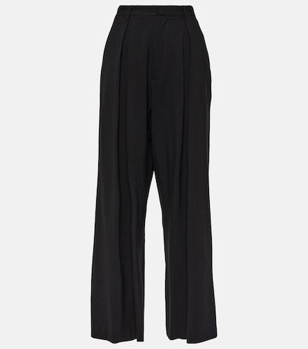 Pantaloni in misto lana a gamba larga - Giuseppe di Morabito - Modalova