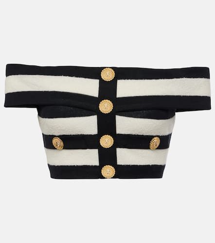 Balmain Cropped-Top - Balmain - Modalova