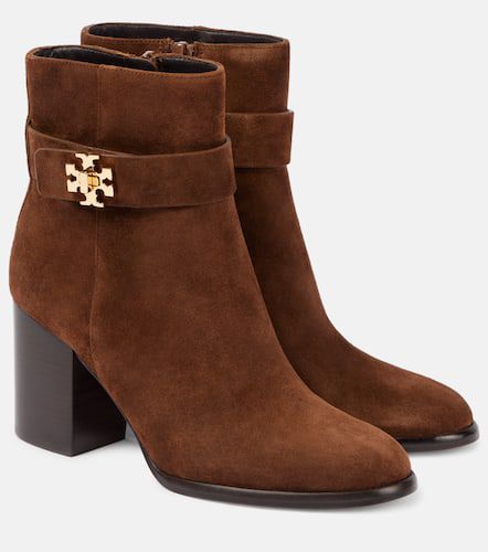 Tory Burch T Lock suede ankle boots - Tory Burch - Modalova