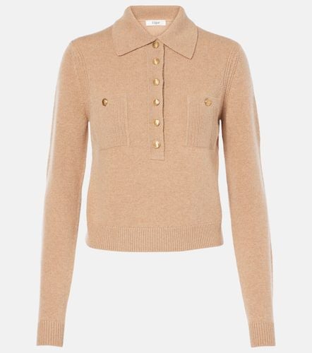 Chloé Polopullover aus Wolle und Kaschmir - Chloe - Modalova