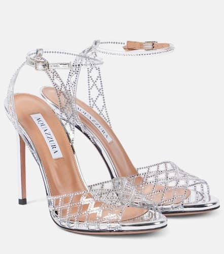 Lumiere 105 embellished PVC sandals - Aquazzura - Modalova