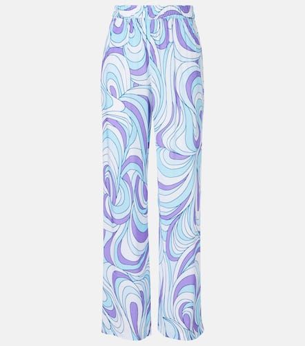 Olivia printed wide-leg pants - Melissa Odabash - Modalova