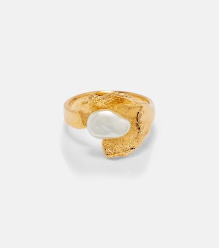 Anillo con perla sintética - Oscar de la Renta - Modalova
