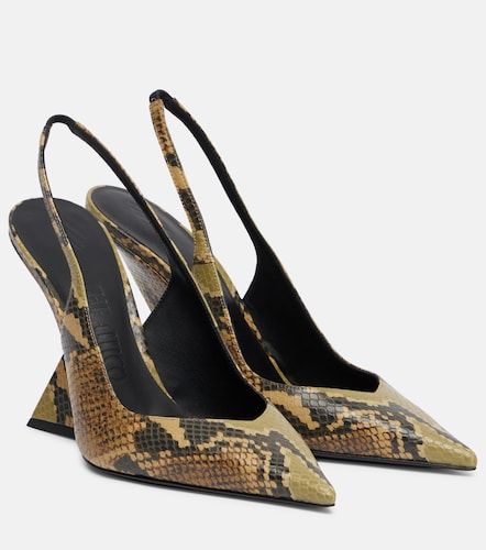 The Attico Mules Cheope 105 de piel - The Attico - Modalova