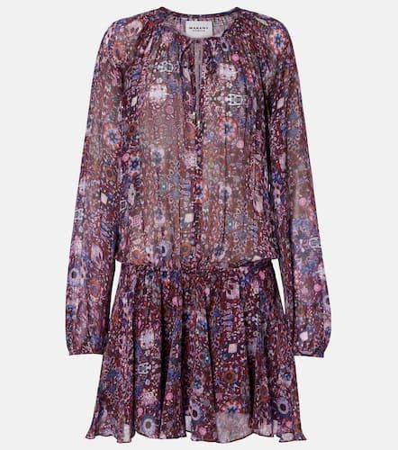 Bess floral shirred minidress - Marant Etoile - Modalova