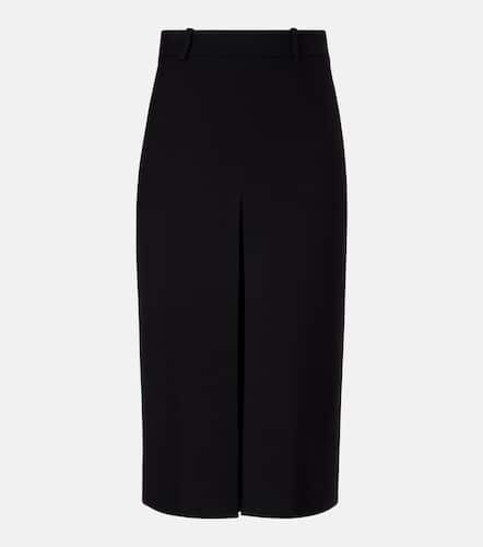 Mid-rise wool culottes - Saint Laurent - Modalova