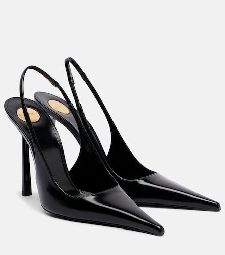 Vendome 110 leather slingback pumps - Saint Laurent - Modalova