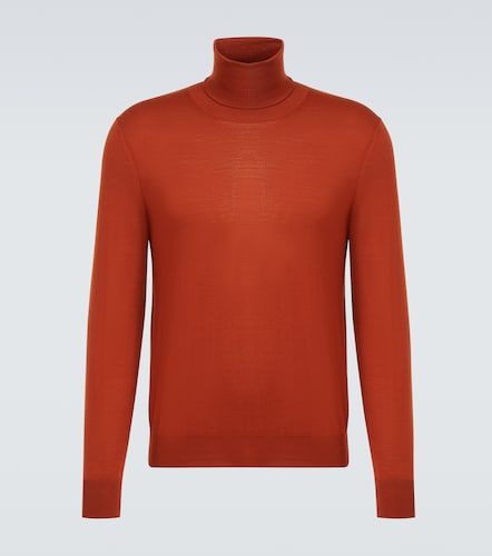 Rollkragenpullover aus Wolle - Saint Laurent - Modalova