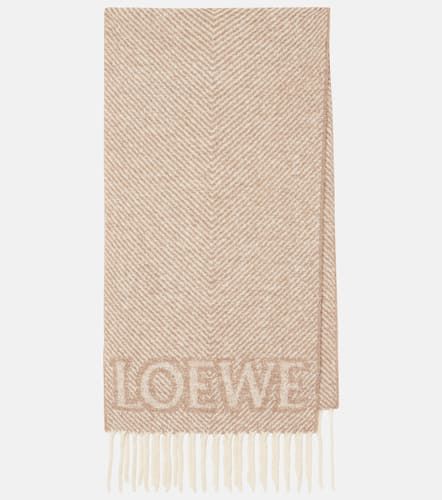 Loewe Alpaca and wool-blend scarf - Loewe - Modalova