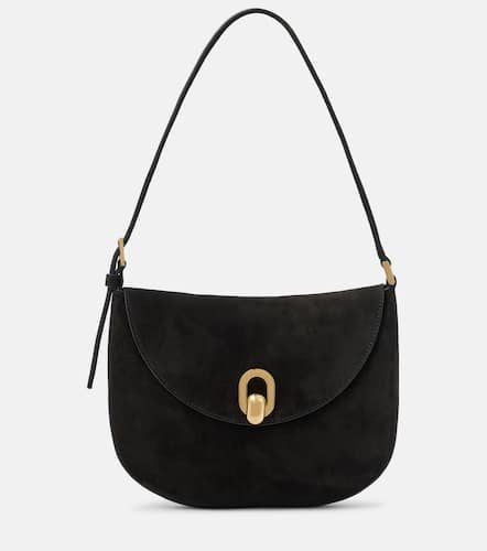 Tondo Small suede shoulder bag - Savette - Modalova