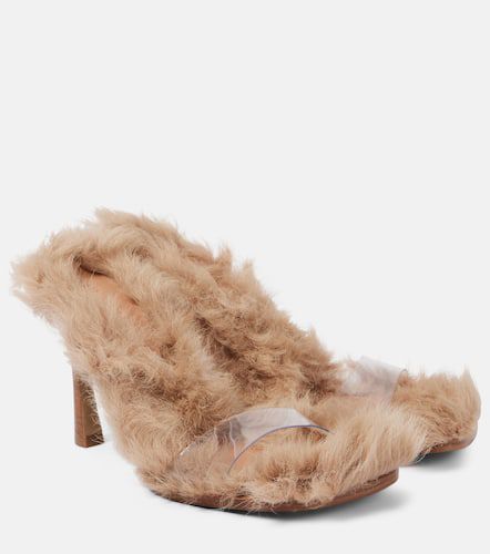 Mia PVC and shearling mules - The Attico - Modalova