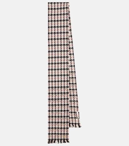 Sequined wool-blend tweed scarf - Valentino - Modalova