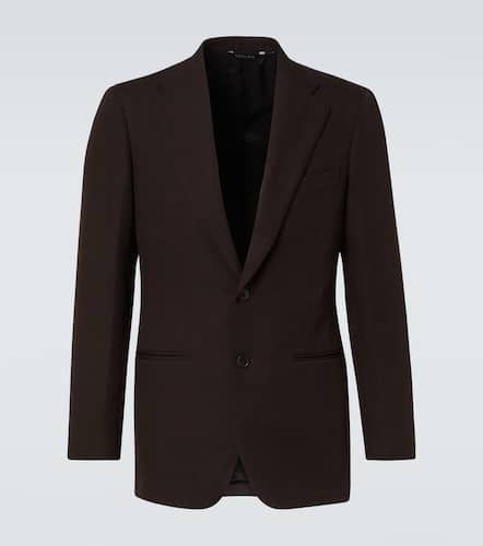 Saman Amel Blazer in twill di lana - Saman Amel - Modalova