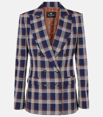 Etro Checked wool blazer - Etro - Modalova