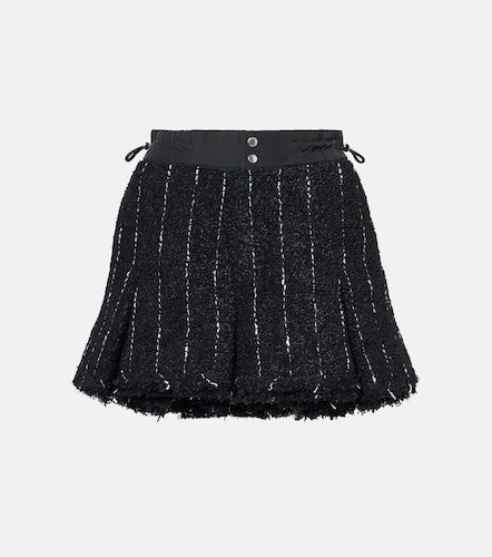 Sacai Shorts in tweed a righe - Sacai - Modalova