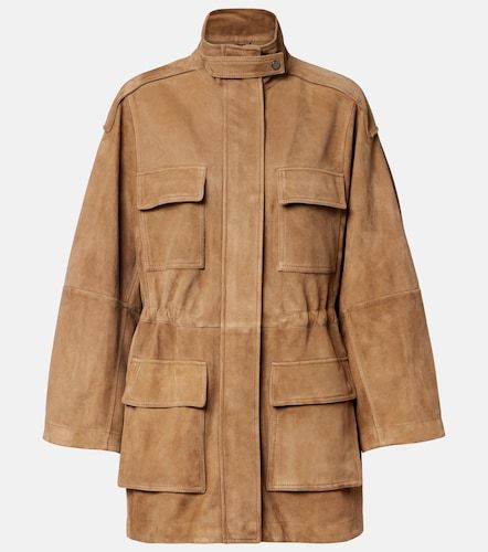Suede field jacket - Brunello Cucinelli - Modalova
