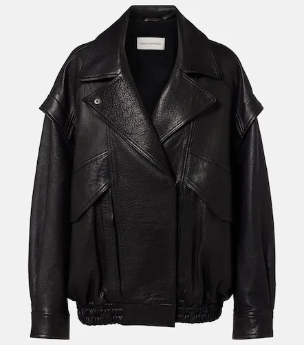 Nour Hammour Micah leather jacket - Nour Hammour - Modalova