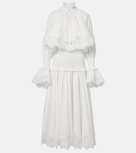 Abito lungo Alchemy in cotone con pizzo - Zimmermann - Modalova