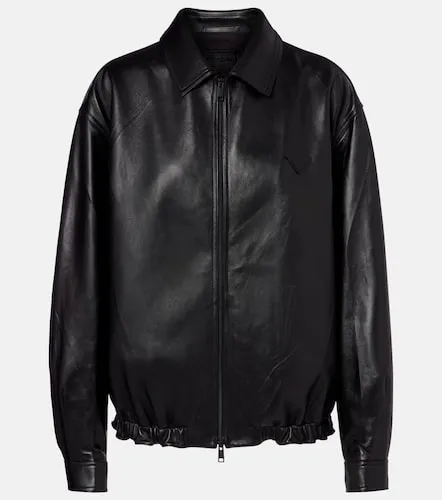 Prada Leather blouson jacket - Prada - Modalova
