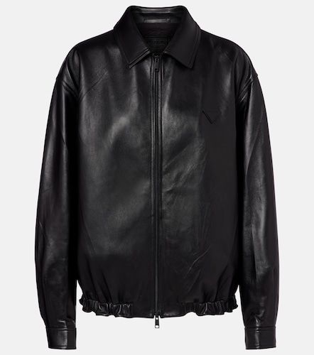 Prada Leather blouson jacket - Prada - Modalova